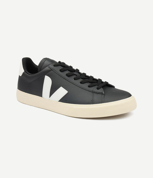 Sneakers campo wit zwart