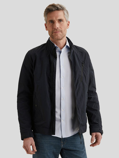 Biker jacket donkerblauw