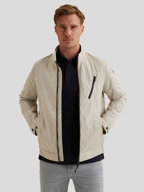 Biker jacket ecru