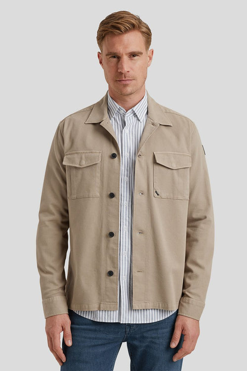 Overshirt camel