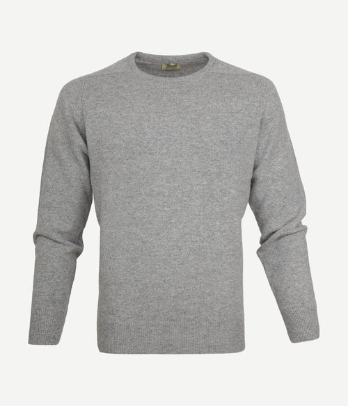 William Lockie lambswool grijs