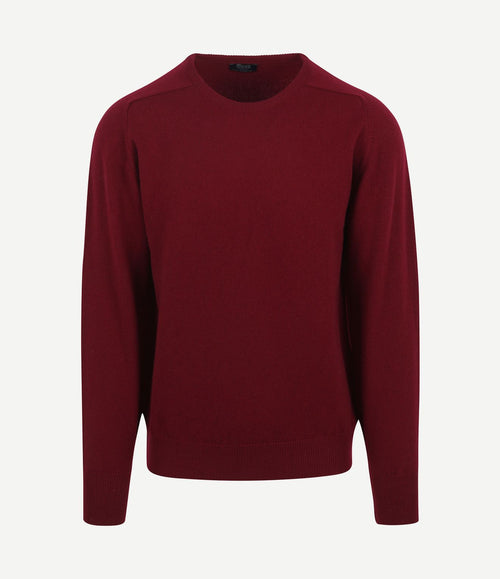 Pullover lamswol bordeaux