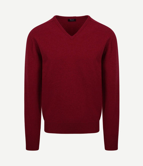 V lamswol bordeaux