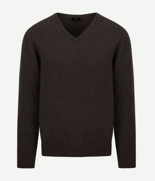 William Lockiepullover lamswol v cocoa | Regular-fit
