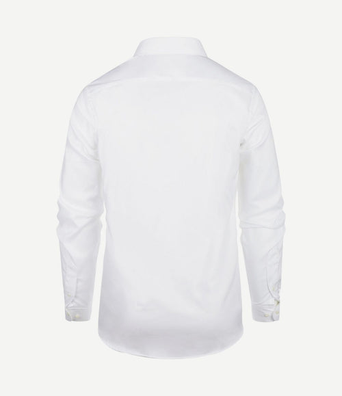 Overhemd twill wit