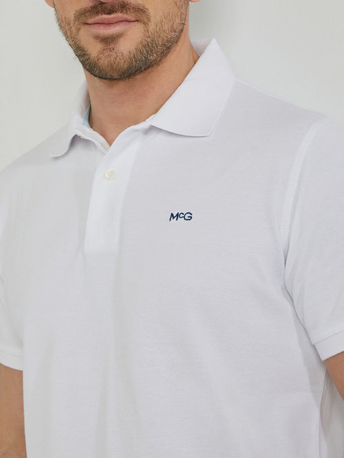 McGregor classic poloshirt wit | Regular-fit