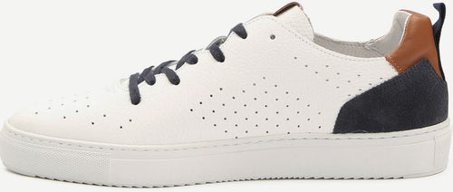 Grain sneaker wit