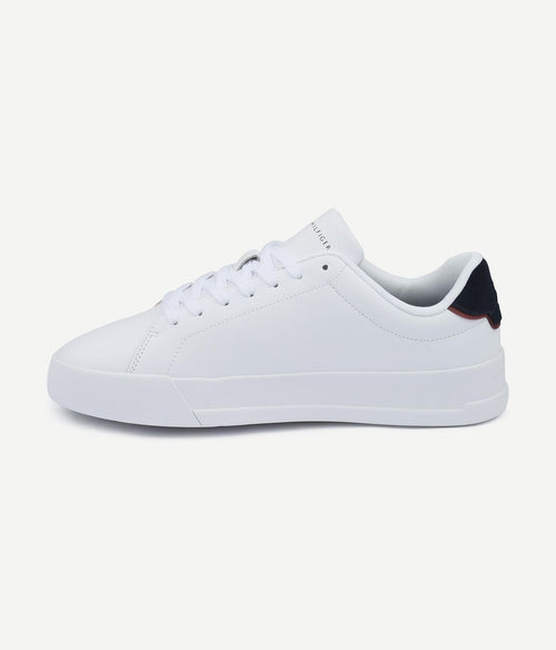 Sneaker leather court white