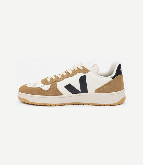 Sneakers v-10 bruin zwart
