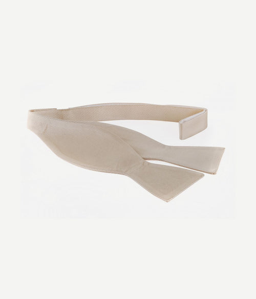 Zelfstrikker zijde champagne f10