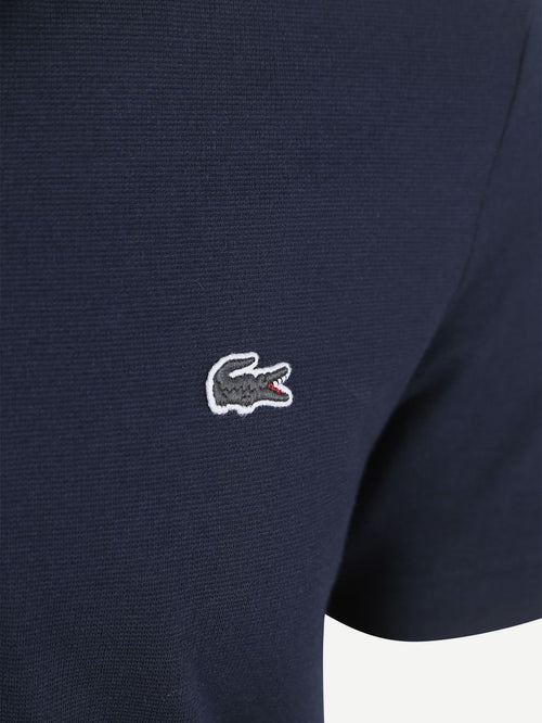 Lacoste poloshirt breathable donkerblauw | Regular-fit