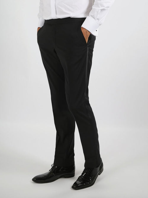 Rokkostuum broek hudson zwart