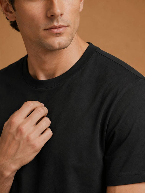 The steve t-shirt zwart